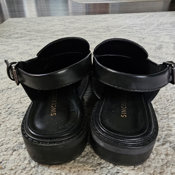 Sling back loafers, sz 8 - Picture 4 of 7